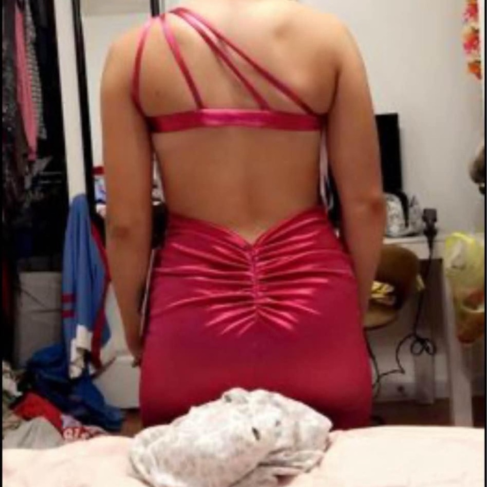 Pink homecoming dress